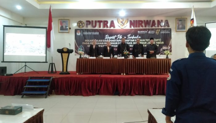 KPU Tetapkan DPT Pilkada Magetan 530.630 Pemilih