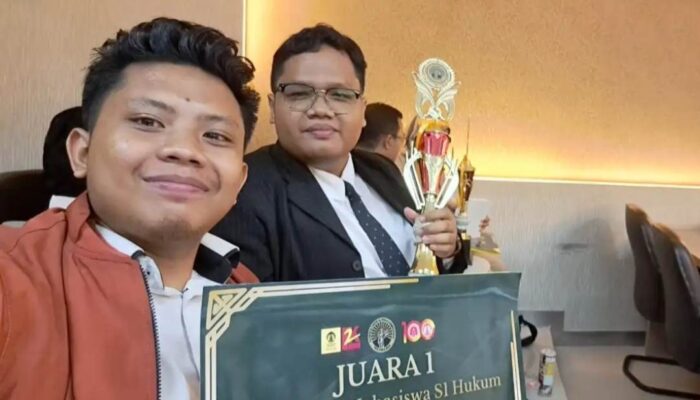 Delegasi FH UNAIR Raih Juara I Esai Hukum