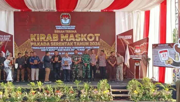 Keris Tundung Madiun, Maskot Pilkada Madiun Dikirab