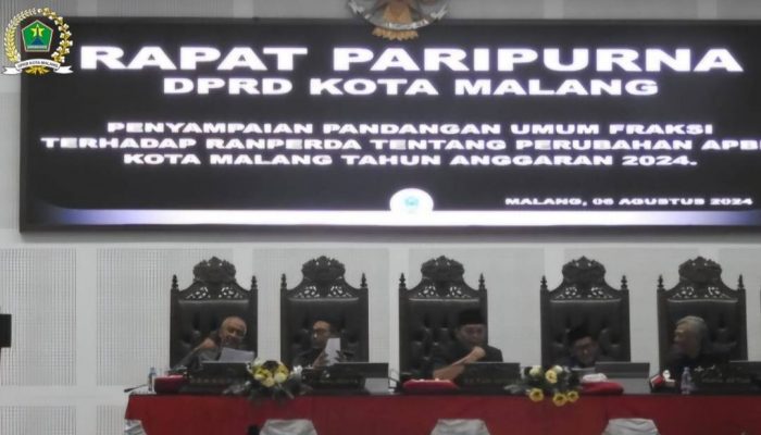 Hasil Pembahasan Banggar DPRD Kota Malang, 6 OPD Dapat Tambahan APBD-P TA 2024