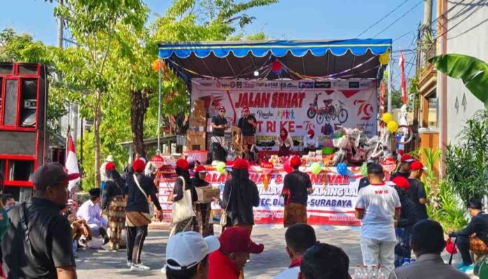 79 UMKM Warnai Karnaval HUT ke-79 RI di Dreaming Land dan Western Village Benowo