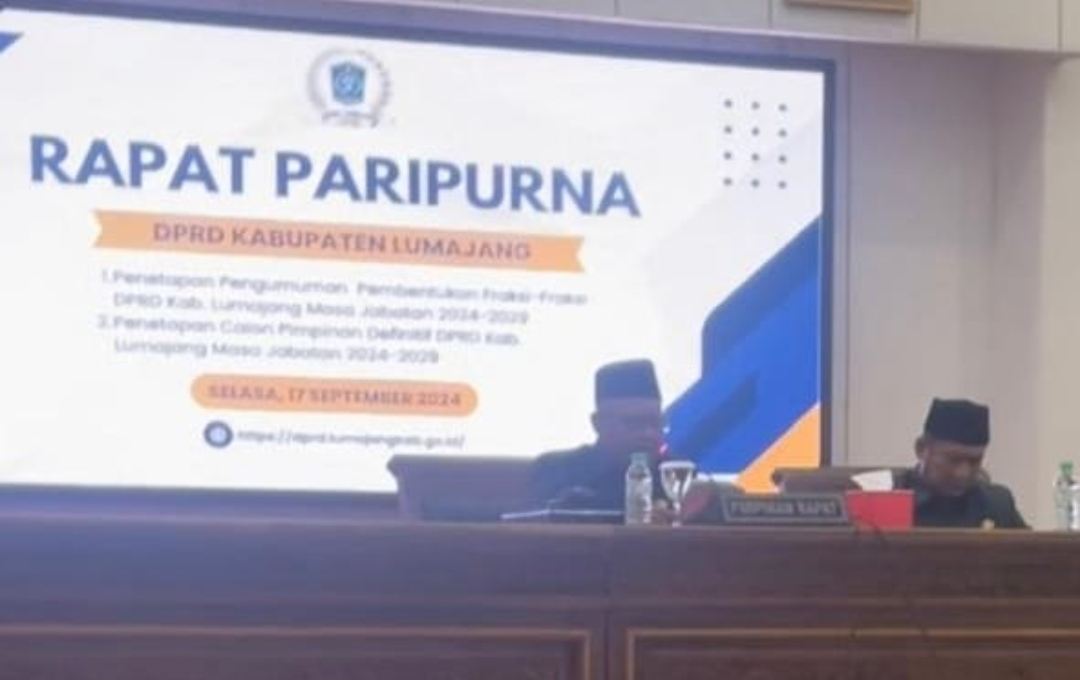 PARIPURNA DPRD LUMAJANG