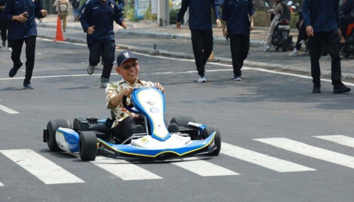 Mobil Listrik Buatan Mahasiswa Unair Siap Mengaspal di Sirkuit