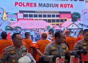 Dua Bulan Polres Madiun Kota Ringkus 12 Sindikat Narkoba