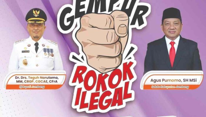 Pemkab Jombang dan Bea Cukai Sosialisasikan Cara Kenali Rokok Ilegal