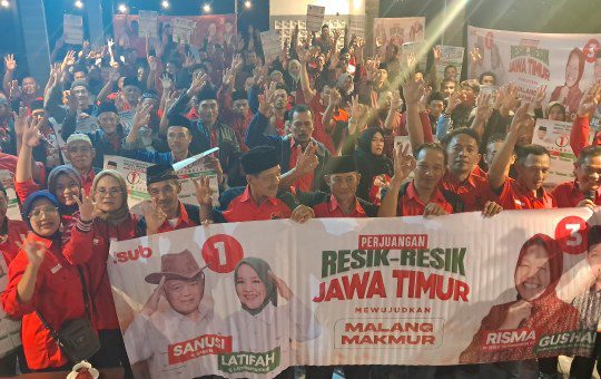 DPC PDI Perjuangan Malang Target SALAF dan Risma-Gus Hans Menang