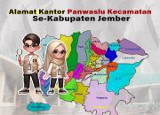 Alamat Kantor Panwaslu Kecamatan se-Kabupaten Jember