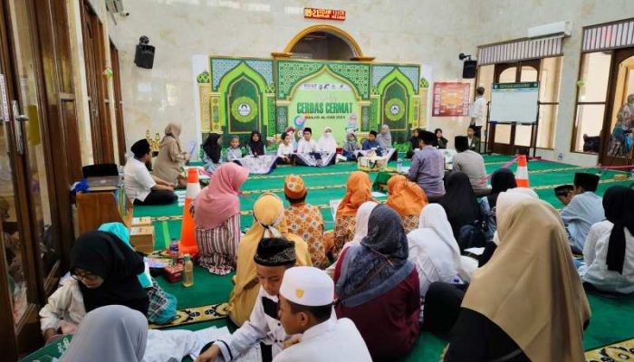 Festival Anak Sholeh Masjid Al-Haq Banjir Peserta