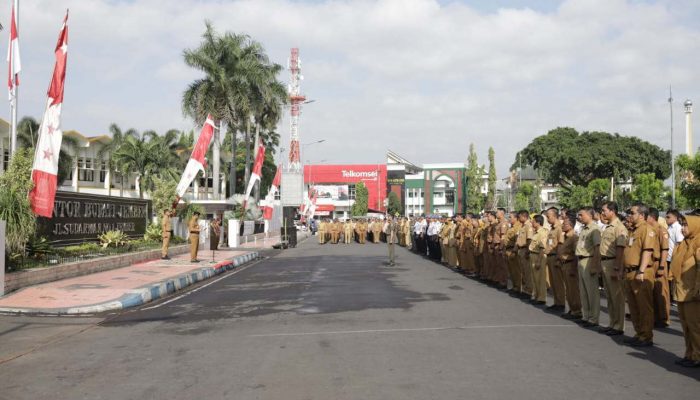 Perdana Pimpin Upacara, Pjs Bupati Jember Wajibkan ASN Netral di Pilkada
