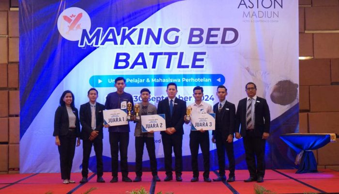 Hari Pariwisata Dunia, Aston Madiun Gelar Making Bed Battle