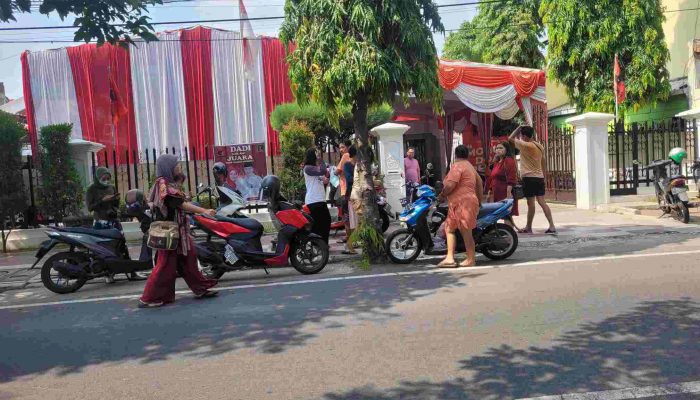 Ribuan Kupon Ludes di Jalan Sehat Akbar Paslon Inda – Aldi