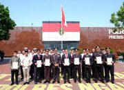 Hari Sumpah Pemuda, Kapolres Ngawi Beri Reward Anggota Berprestasi