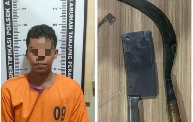 Cekcok di Kamar Kos, Pekerja Proyek Disabet Pisau Pemecah Es, Pelaku Diringkus