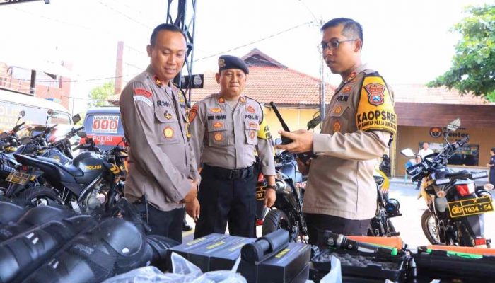 Polres Ngawi Terima Bantuan Motor Trail, Dukung Pilkada Damai 2024