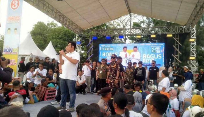Paslon 03 Bonie-Bagus Janji Beri Tunjangan RT dan RW