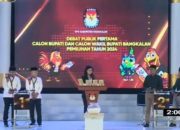 KPU Sukses Gelar Debat Publik Pertama Paslon Cabup-Cawabup di Gedung Rato Ebu Bangkalan