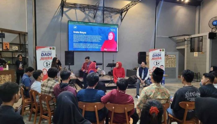 Paslon Inda-Aldi Gelar Talkshow dengan Gen Z