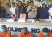 Polres Ngawi Bekuk Begal Payudara di Jalan Raya