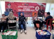 HUT Humas Polri ke-73, Polres Madiun Kota Gelar Donor Darah