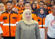 Sapa Pekerja PO Bus Bagong di Malang, Khofifah Tekad Koneksi Wilayah se Jatim