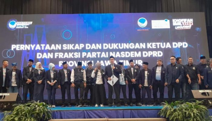 Rakorwil NasDem, Wajibkan DPR, DPRD dan Pengurus Menangkan Khofifah-Emil di Pilgub 2024