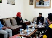 Silaturahmi, Khofifah Kunjungi Tokoh Pencak Silat Kota Madiun