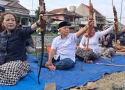 Cabup Malang Sanusi Launching Arena Traditional Archery Art Center Laskar Panji Suryanegara