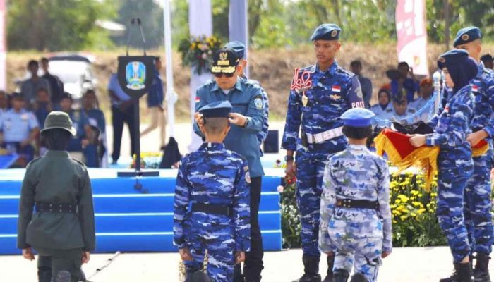 1150 Siswa SMA Taruna Taruni se Jawa Timur Ikuti Upacara Pembaretan