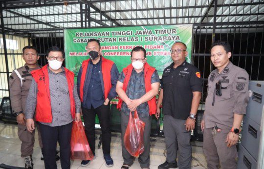 Tiga Hakim Ditahan di Rutan Kelas 1 Surabaya Terkait Kasus Suap