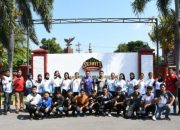Tim Bola Voli Polres Madiun Kota Berangkat ke Kejurprov Jatim di Jember