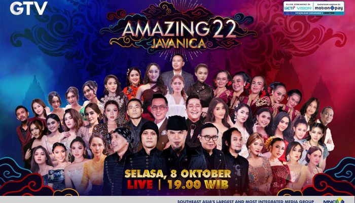 Bertabur Bintang Spektakuler, Dewa 19  Hingga Judika Meriahkan Malam Ultah ke-22 GTV