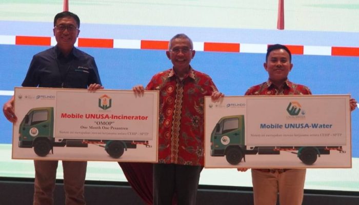 Unusa dan PT Pelindo Kirim Mobil Water Treatment dan Incinerator Bagi Ponpes