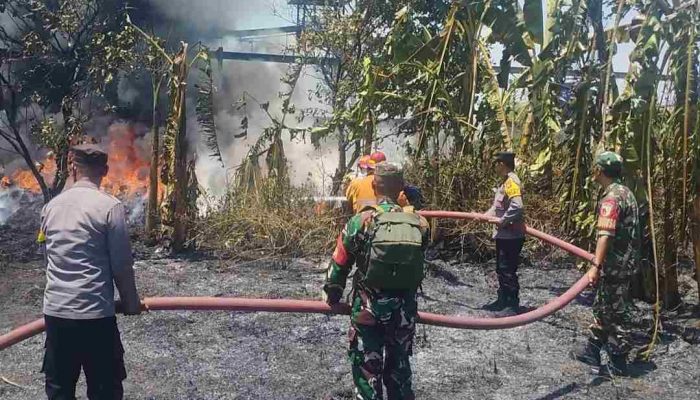 Puntung Rokok Biang Kerok Kebakaran Water Boom Paron Ngawi