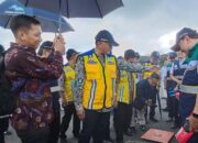 Tinjau Bendungan Sutami, Menteri PU Prihatin Perilaku Buang Sampah Sembarangan