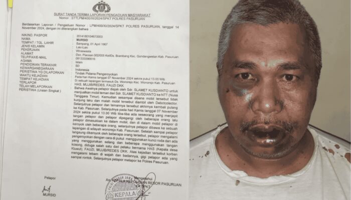 Warga Pasuruan Ini Jual Mobil Gak Laku, Malah Dihajar 3 Oknum Kades dan Preman
