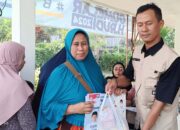 Paslon GURU Bagikan Ribuan Sembako di Tengah Kenaikan Harga