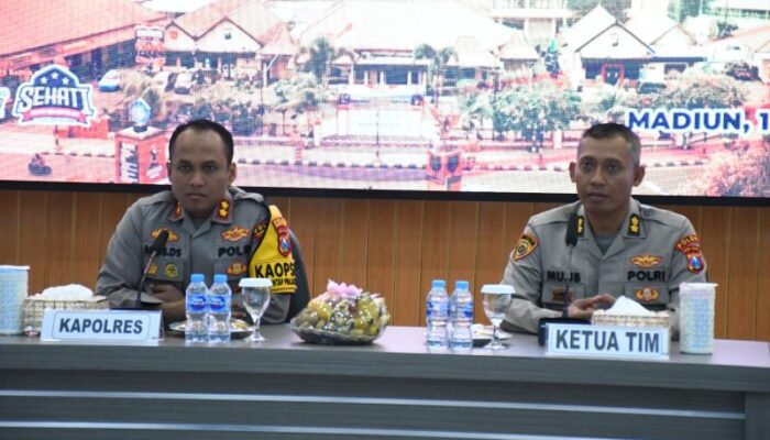 Cek Kinerja Polres Jajaran, Biro SDM Polda Jatim Gelar Supervisi