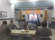 Polres Madiun Kota Simak Arahan GNPMP Via Daring