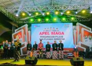 Bawaslu Sampang Gelar Istighosah di Puncak Apel Siaga Pengawasan
