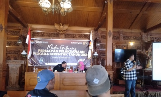 KPU Magetan Gelar Media Gathering Tahapan Pilkada Serentak