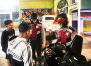 Patroli Malam Minggu Jaga Harkamtibmas Jelang Coblosan