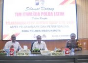 Irwasda Polda Jatim Audit Kinerja di Polres Madiun Kota