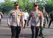 Sinergitas TNI Polri Ngawi Amankan Kunjungan Wapres Gibran l