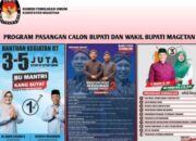Ini Visi Misi Tiga Paslon Cabup dan Cawabup Magetan