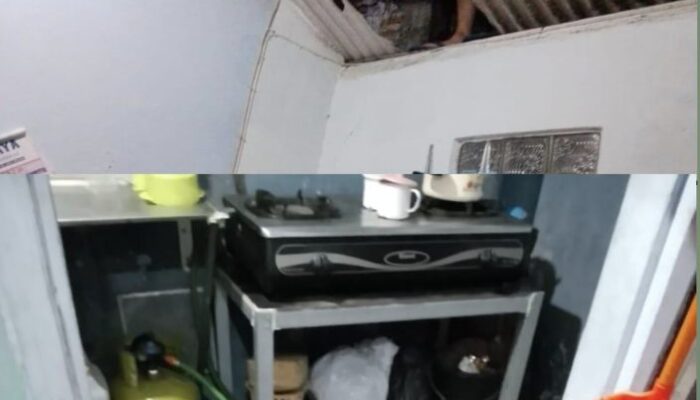 Pengejaran Dramatis di Kepatihan Jombang, Anggota Gangster Jatuh dari Atap Rumah Pak RT
