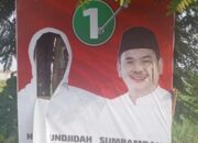 Banner Paslon Mundjidah-Sumrambah di Jombang Dirusak Jelang Debat Pilbup Kedua