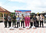 Polres Madiun Kota Tebar 10 Ribu Bibit Ikan Nila, Wujud Dukung Ketahanan Pangan