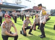 Sebanyak 69 Personel Polres Mojokerto Kota Naik Pangkat