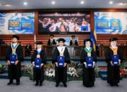 Universitas Airlangga Kukuhkan Lima Guru Besar Baru, Ini Pesan Pesan Rektor