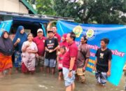 Warga Dusun Beluk Jombok 10 Hari Dikepung Banjir, KAUJE Korda Jombang Kirim Bantuan